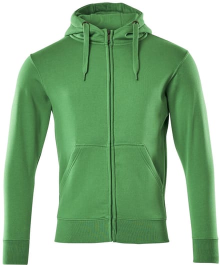 Mascot Crossover Capuchontrui met rits 51590-970 - helder groen - M