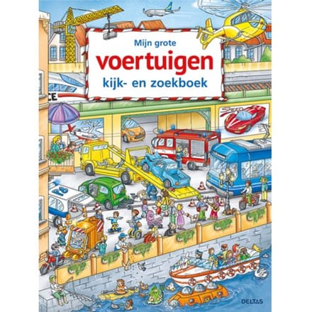 Mijn Grote Voertuigen Kijk-En Zoekboek