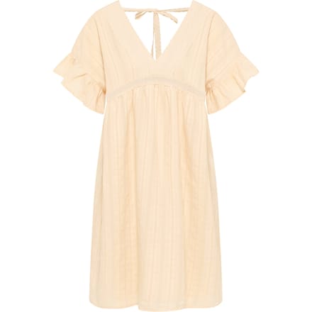 Dreimaster Jurk Dames Beige crème