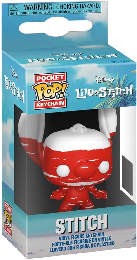 POP KEYCHAIN: L&S S4- STITCH BADNESS LEVEL