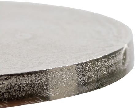 Tafel Rond zilver h50 d22cm