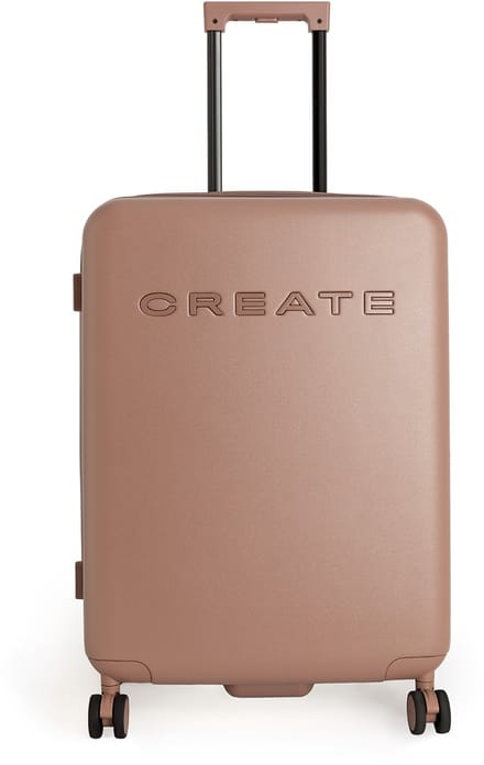 CREATE - Harde polycarbonaat koffer met TSA-slot en multidirectionele wielen - Check-in M - LUGGAGE STUDIO