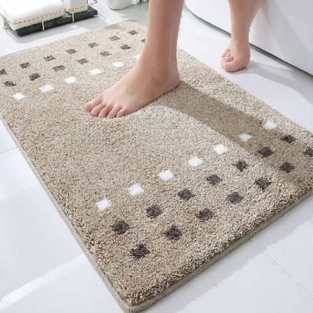 Casilin Brica Badmat - 60 x 100 cm - Antislip - Beige