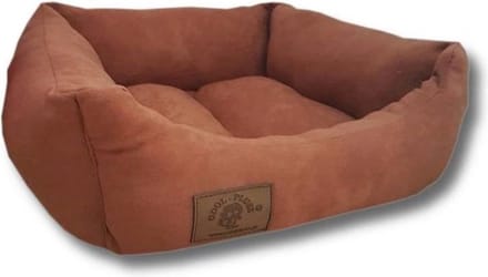 Hondenmand - S - kleine hond - 50 x 40 cm - bruin - hondenbed