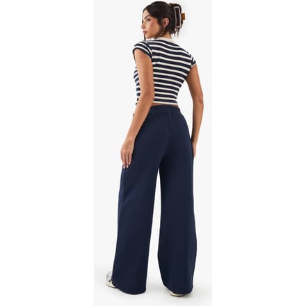 Dames DSGN Studio Straight Leg Jogger | Navy | Maat: XL