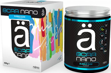 NanoSupps BCAA nano (420g) Bubble Gum - Aminozuren - BCAA