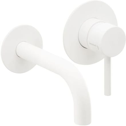 Herzbach DEEP WHITE concealed basin mixer 16 cm 23.203756.1.07