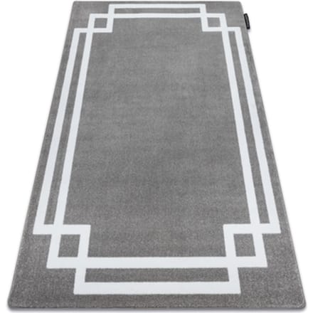 Kleden Rugsx Tapijt HAMPTON Lux grijskleuring 200x290 cm