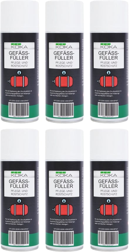 6 x containervullers 400ml
