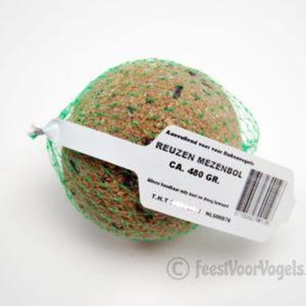 Reuze mezenbol, doos 8 stuks á 480gr.