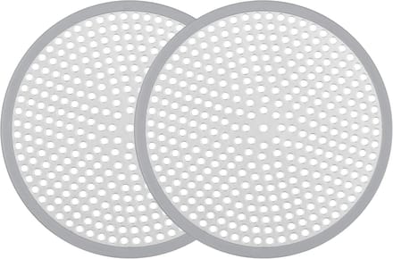 Solidchoice - Set van 2 Ronde RVS Doucheputjes voor Haar
