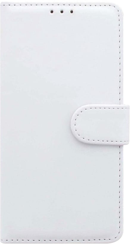 Nokia 1 Plus Hoesje Wit met Pasjeshouder
