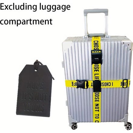 Lot de 3 sangles de fixation pour valise de voyage, sangles élastiques à code croisé, sangles de fixation pour valise de voyage, sangles de fixation pour bagages Password payment