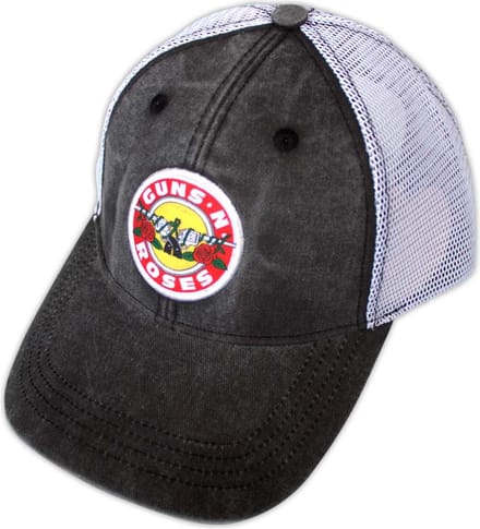 Guns N' Roses - Vintage Logo Trucker pet - Grijs/Wit