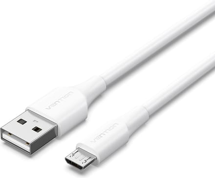 Vention CTIWH USB-kabel USB 2.0 2 m USB A Micro-USB B Wit