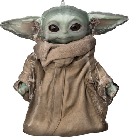Folieballon Star Wars Mandalorian The Child 66cm hoog