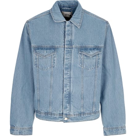Jacket Jeans Man Bird Back Jacket Bleach