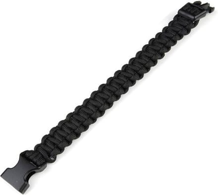 Paracord big buckle K2016B 9 inch - Zwart