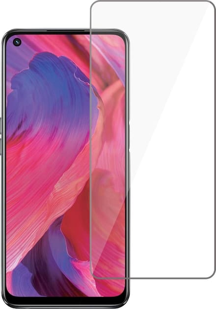 Screenprotector geschikt voor Oppo A74 5G - GlassGuard Screen Protector