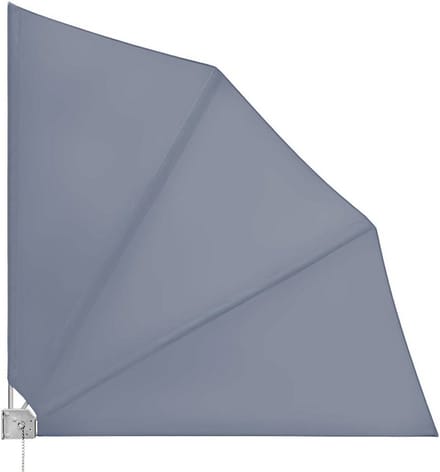 Balkon Scherm - Privacy Scherm - Inkijk Voorkomen - 3 Posities Instelbaar - 140 x 140 cm - Beige