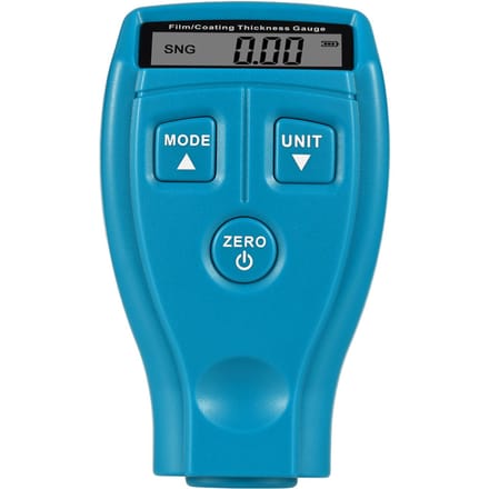 Laagdiktemeter LCD Digitale verfdiktesondetester Autolakdieptetestmeter Verf blauw