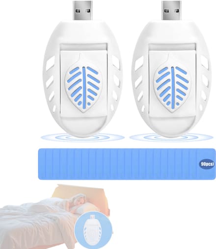 MKSS® Muggenstekker - Muggenlamp voor Binnen - Ultrasoon