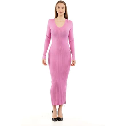 Moschino Multicolor Viscose Casual Jurk