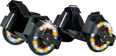 Rollerschoenen - Hielrollers - Buitensport - Verstelbare breedte - 76 mm wielen - Zwart