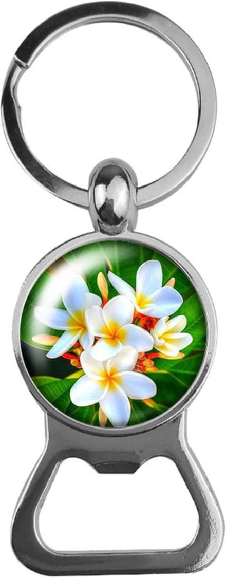 Bieropener Glas - Bloemen