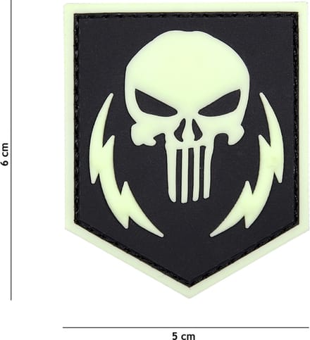 101 Inc Embleem 3D Pvc Punisher Thunder Strokes Clow In The  19085