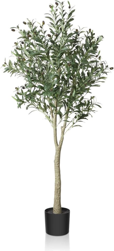 Kunstmatige Olijfboomplant 120 cm - Perfecte Decoratie voor Thuis en Kantoor