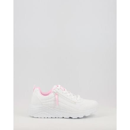 Skechers Uno Lite meisjes dad sneakers wit - Maat 37 - Extra comfort - Memory Foam