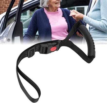 Autohandgreep - Auto Hulp - Veilig Instappen - Verstelbaar Ontwerp - 33-47 cm - Zwart