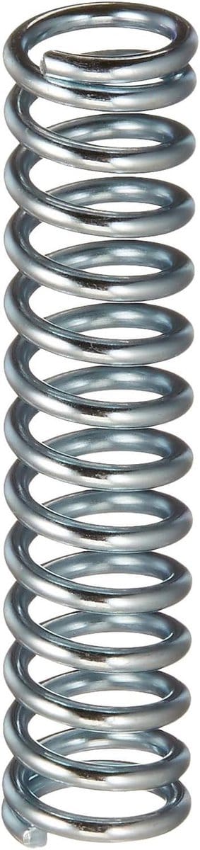 Compressieveer - Drukveer - Reparaties Uitvoeren - Gehard Veerstaal - 11/32" x 1-1/2" - Vernikkeld
