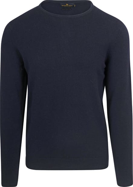 Steppin' Out Trui Cashmere Navy - Maat S - Heren - Pullovers