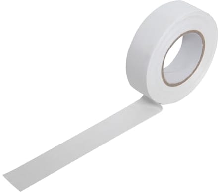 20 Meter Elektrische Isolatietape - Vlamvertragend - Wit