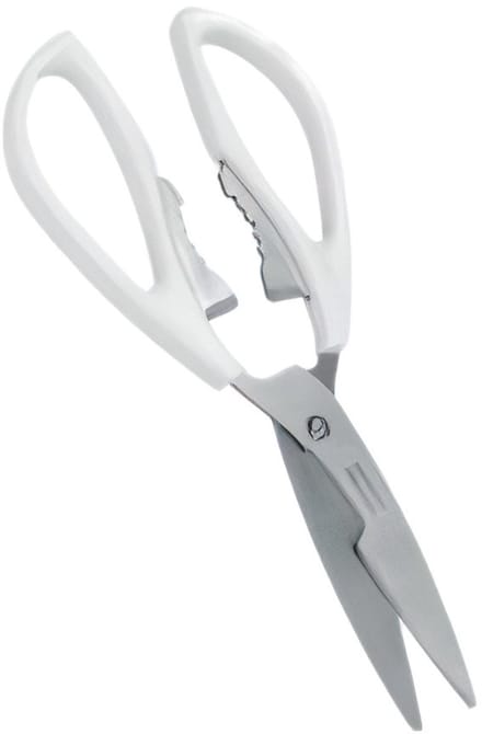 Metaltex - Keukenschaar - 21 Cm - RVS - Wit - Zilver