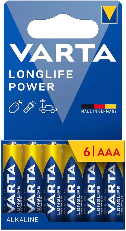 Varta Longlife Power AAA 6 stuks