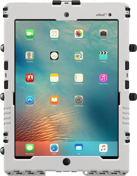 Andres aiShell 10 heavy-duty case iPad 10.2 - Wit