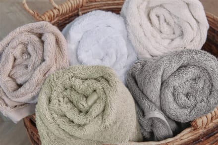 Beddinghouse Care Cotton Bamboo - Douchehanddoek - Wit - 50x100 cm