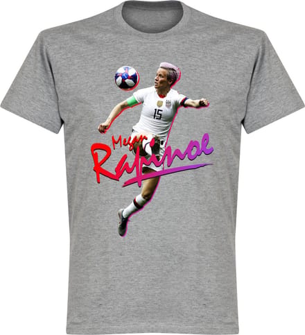 Megan Rapinoe T-Shirt - Grijs - M