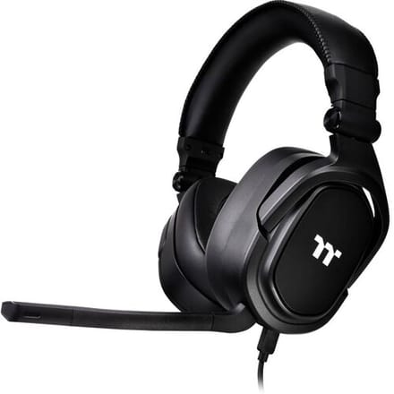 Thermaltake Argent H5 Stereo Gaming Headset Over Ear headset Kabel Stereo Zwart Volumeregeling, Microfoon uitschakelbaar (mute) Gamen