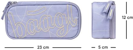 Baagl School etui Mishmash 1- rits
