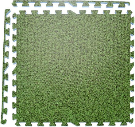 Vloertegels met graspint 60 x 60 - Dikte 10 mm - Set van 4