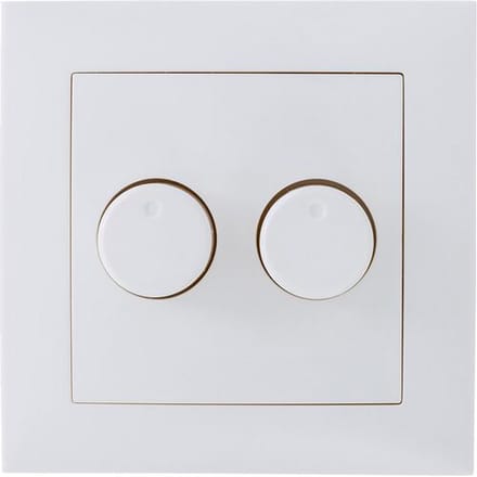 EcoDim Eco-Dim Duo dimmerknop Wit (RAL 9010)