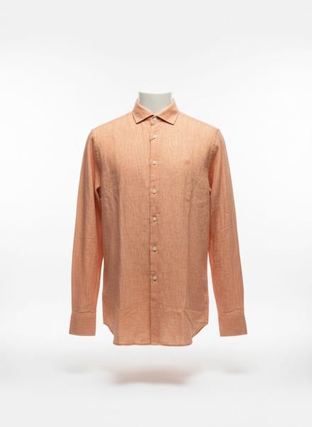 Vanguard - Overhemd - Mannen - Oranje - Maat L