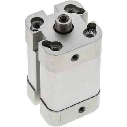 ISO 21287 Compacte Dubbelwerkende Cilinder 20-25mm - Magnetisch