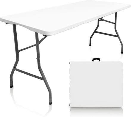 Kunststof klaptafel bi-fold 150 cm