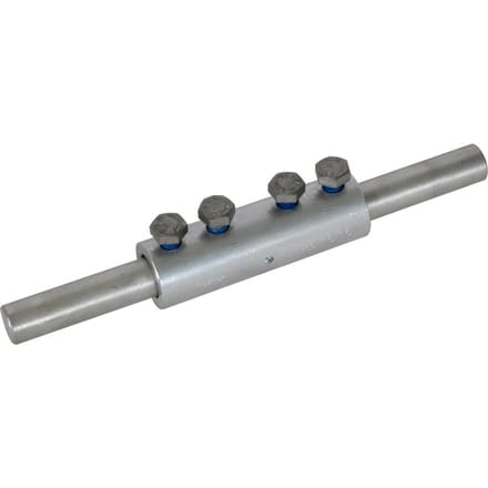Dehn Aluminium Verbindingsbus Met 4 Schroeven M8X12mm - 385216