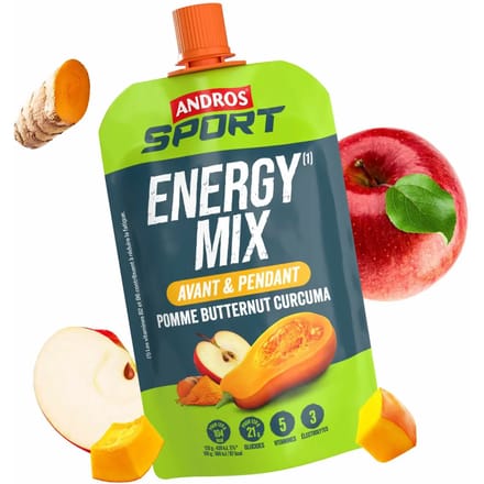 Energie drank Andros Sport Energy Mix Pomme Butternut Curcuma